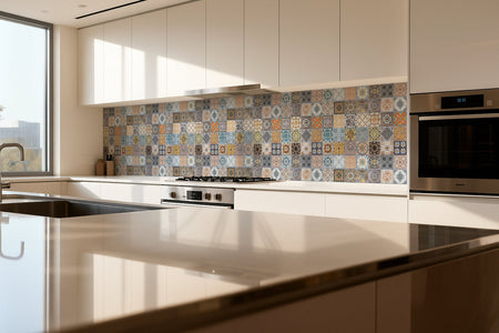 Küchenrückwand Patchwork