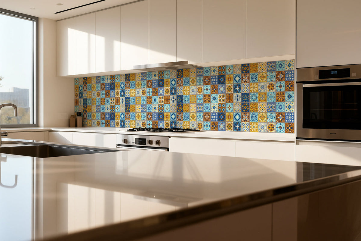 Küchenrückwand Patchwork