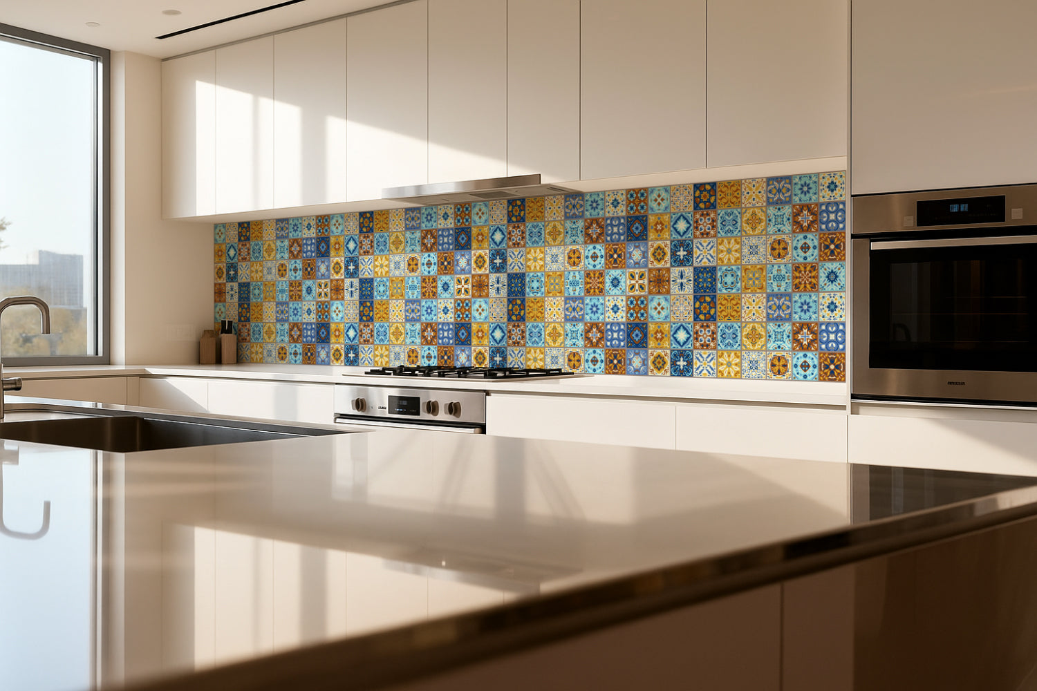 Küchenrückwand Patchwork