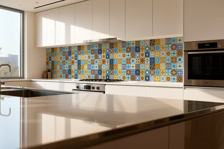 Küchenrückwand Patchwork