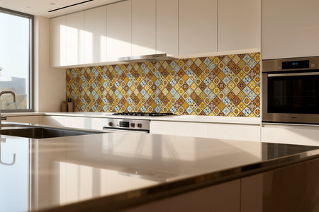 Küchenrückwand Patchwork