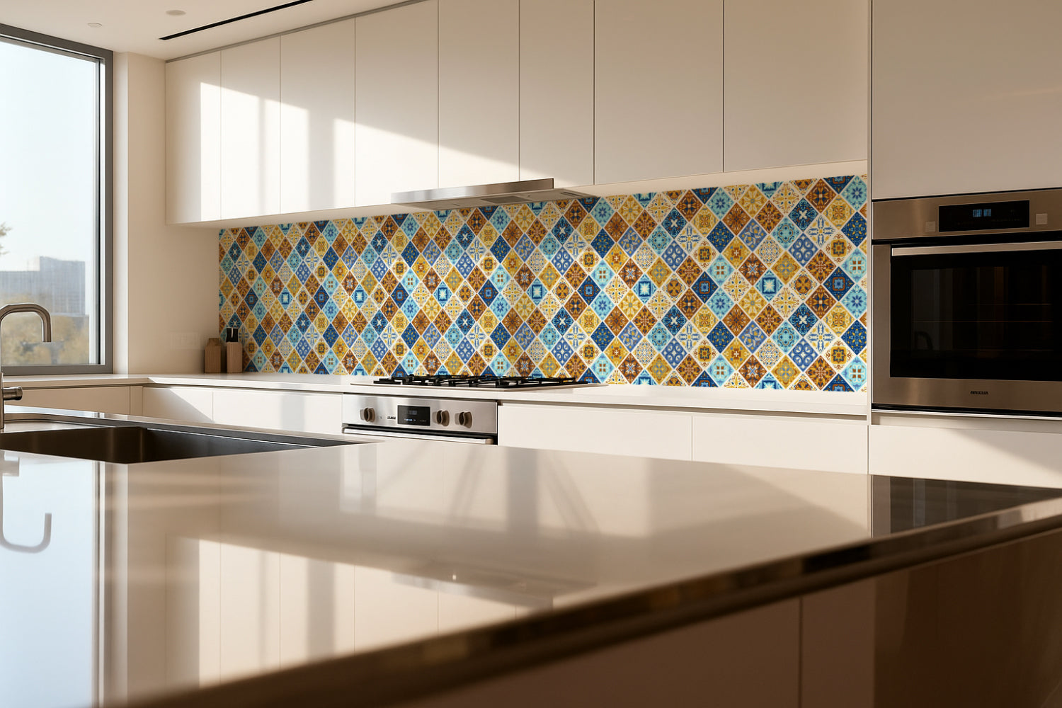 Küchenrückwand Patchwork