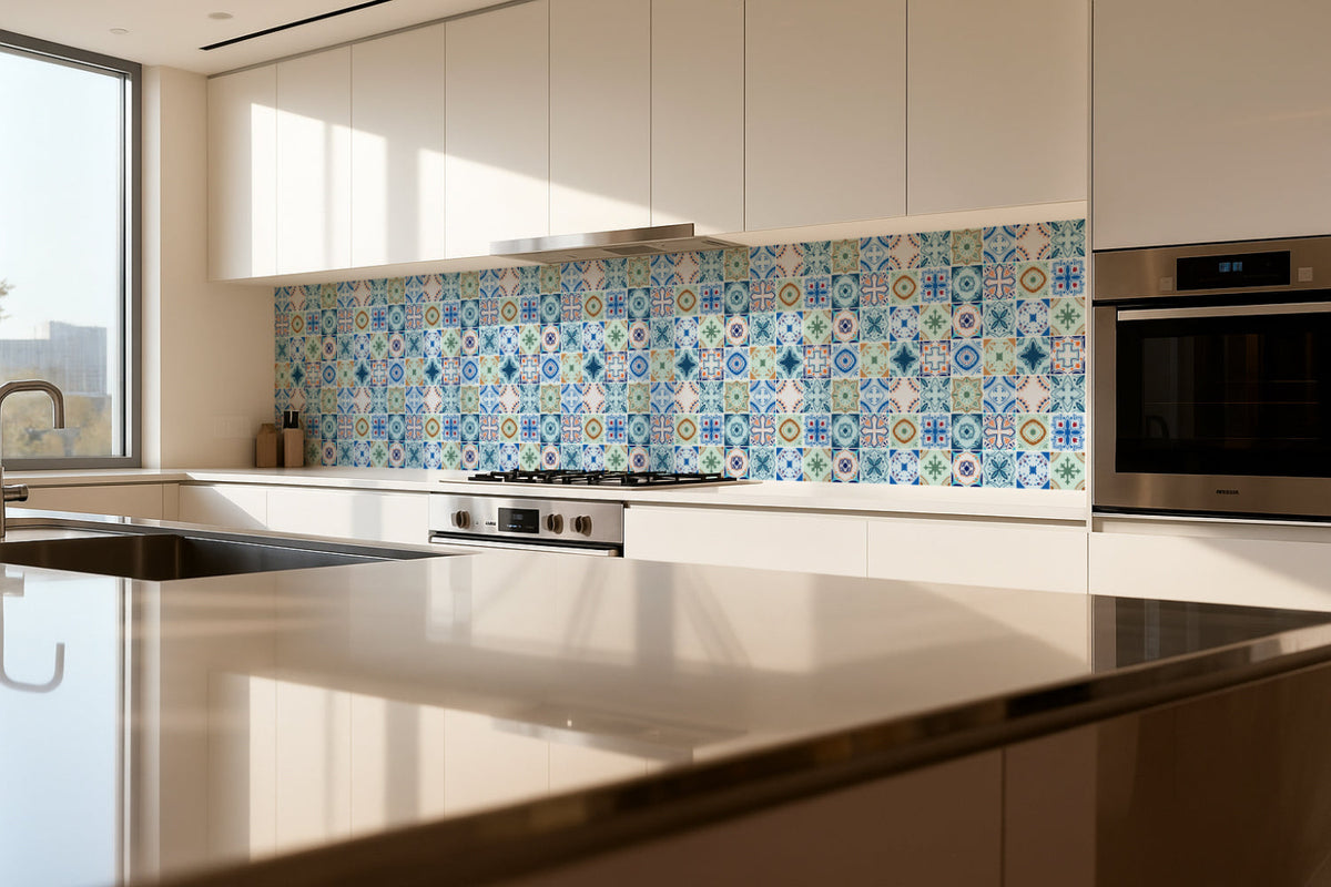 Küchenrückwand Patchwork