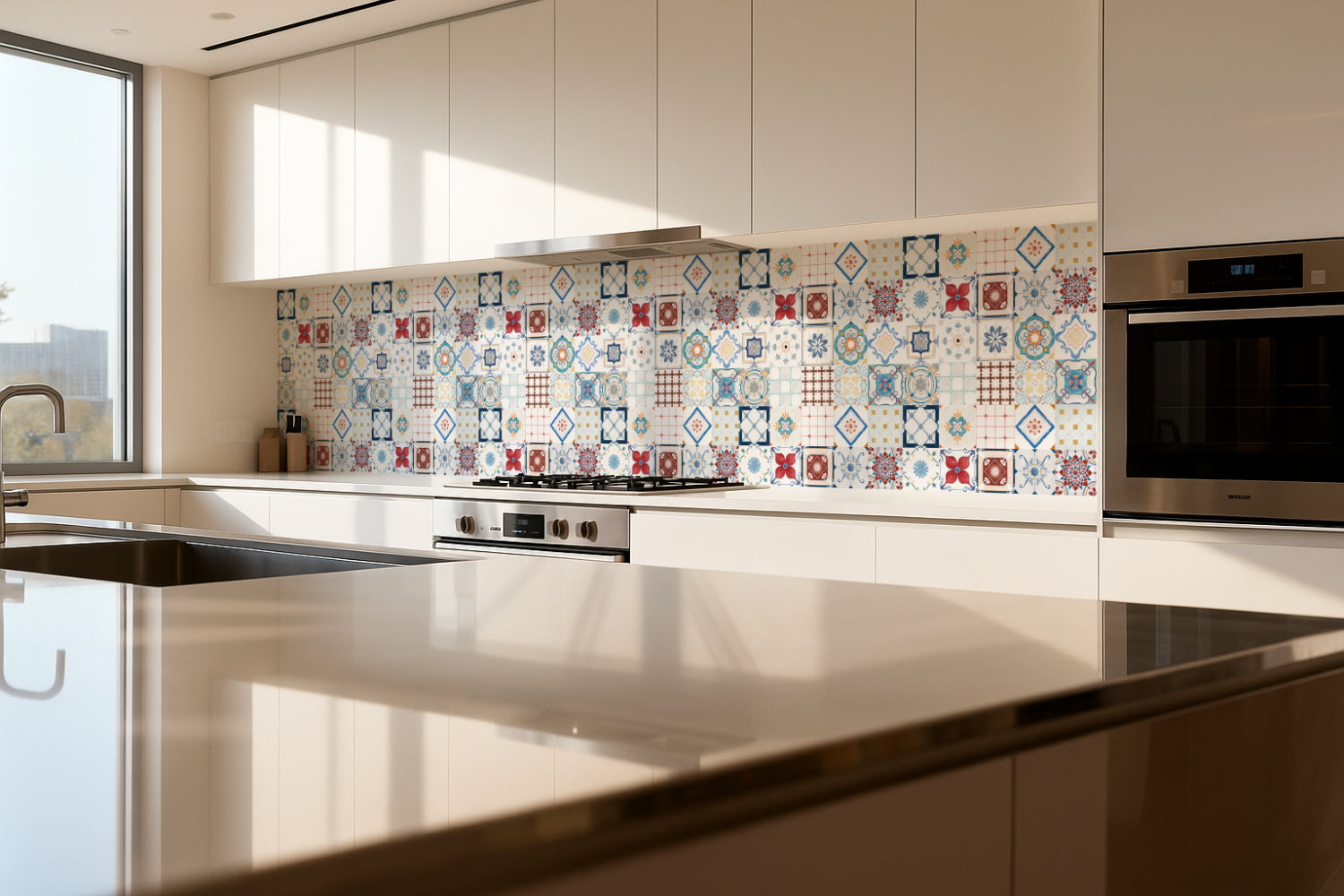 Küchenrückwand Patchwork