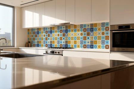 Küchenrückwand Patchwork