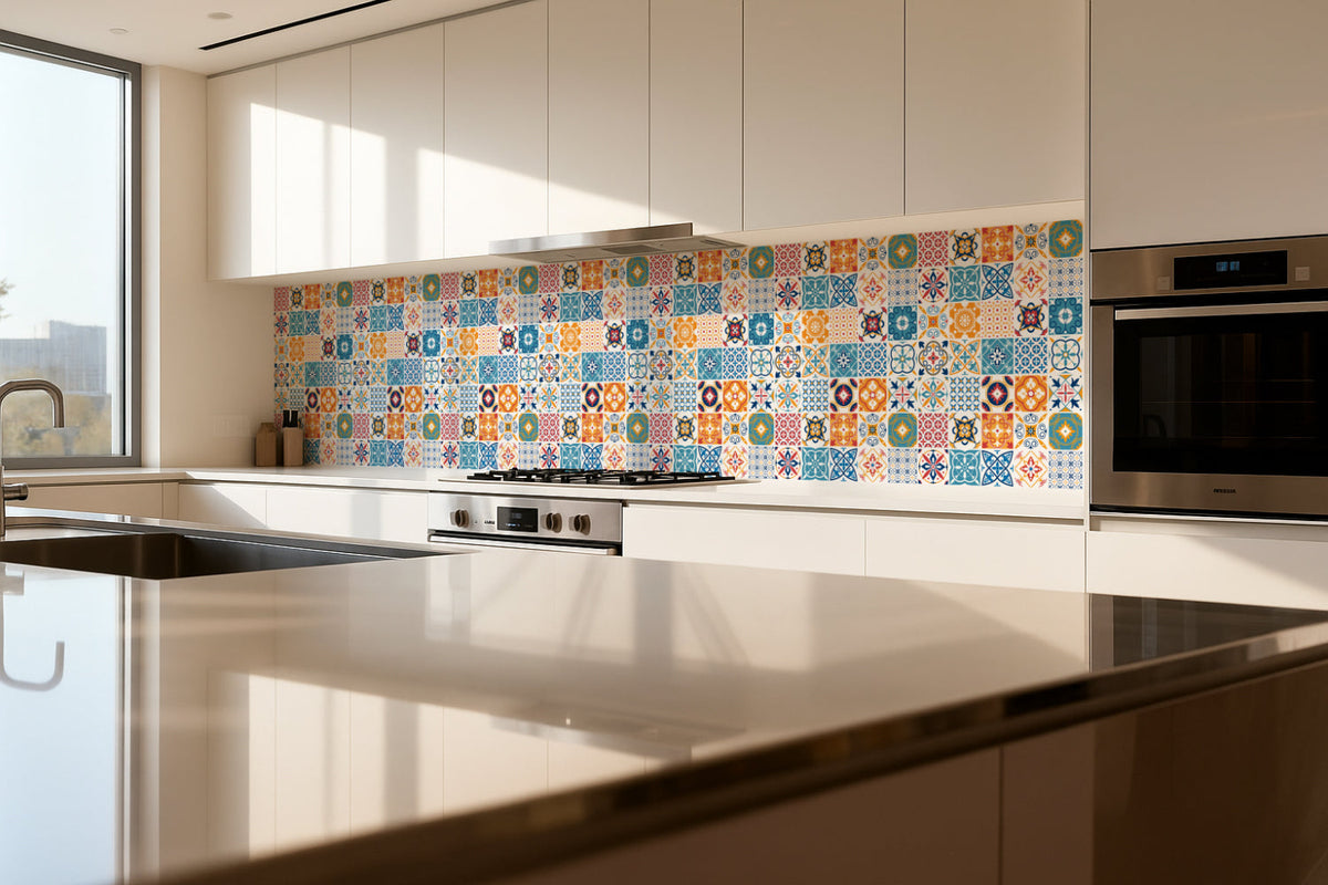 Küchenrückwand Patchwork