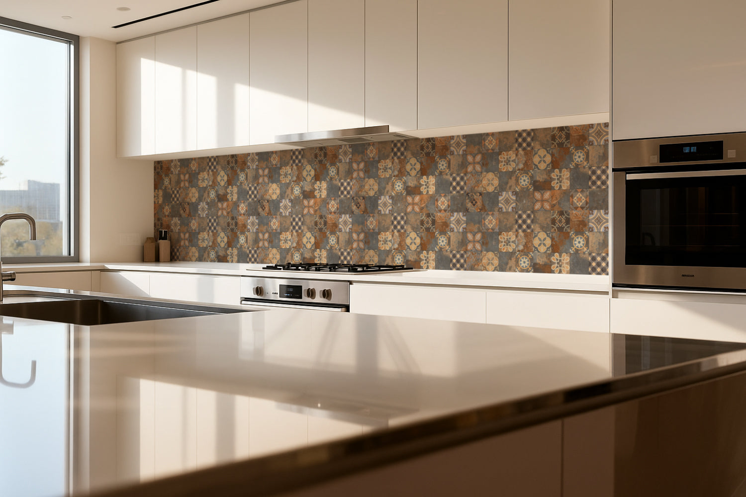 Küchenrückwand Patchwork