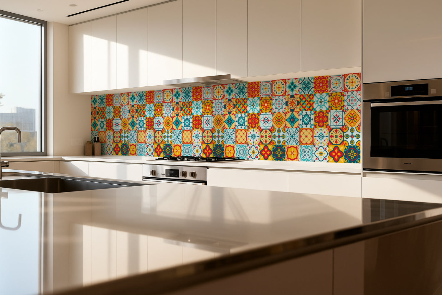 Küchenrückwand Patchwork