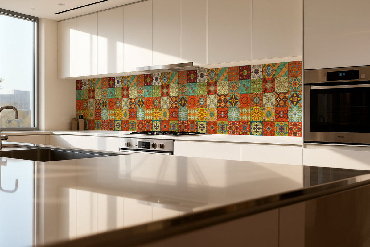 Küchenrückwand Patchwork