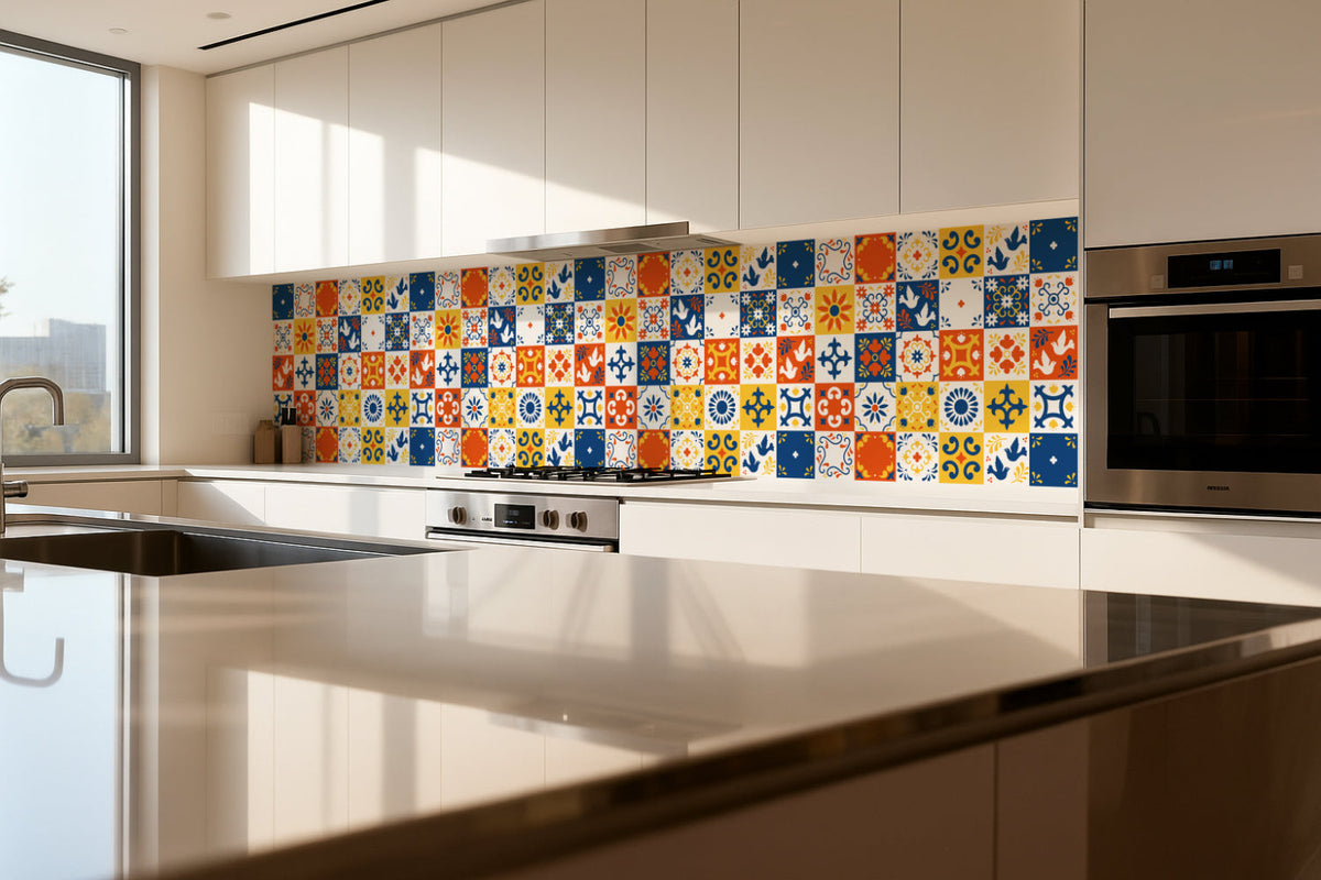 Küchenrückwand Patchwork