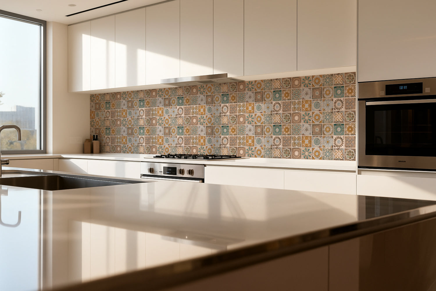 Küchenrückwand Patchwork