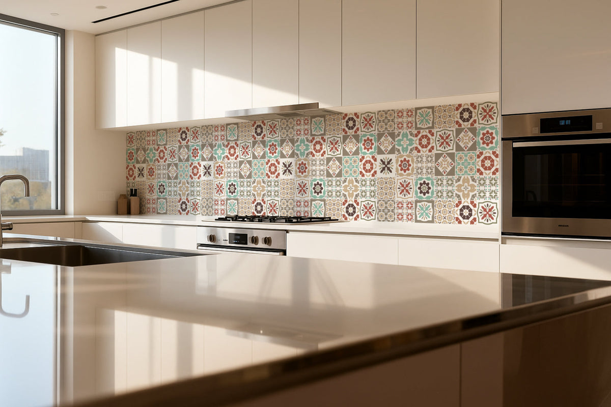 Küchenrückwand Patchwork