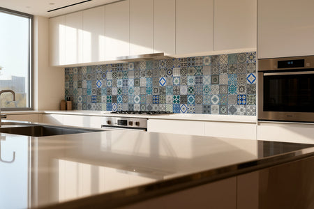 Küchenrückwand Patchwork