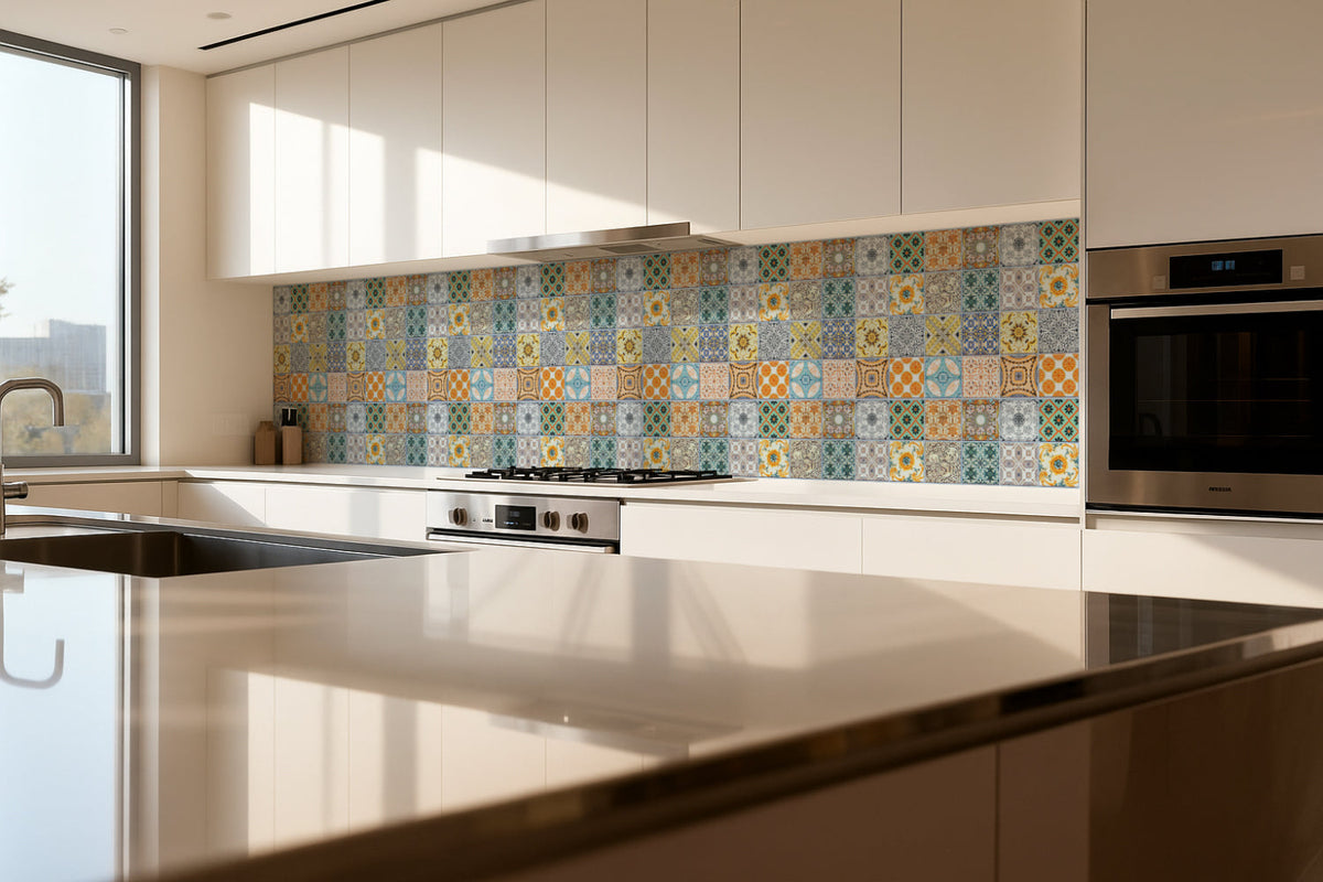 Küchenrückwand Patchwork