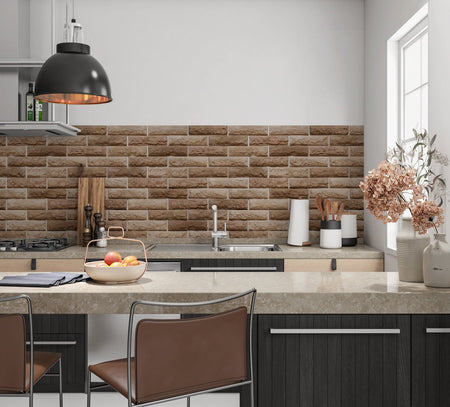 Küchenrückwand Steinoptik