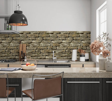 Küchenrückwand Steinoptik