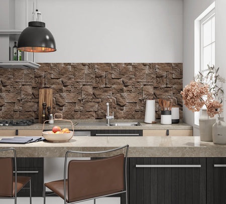 Küchenrückwand Steinoptik