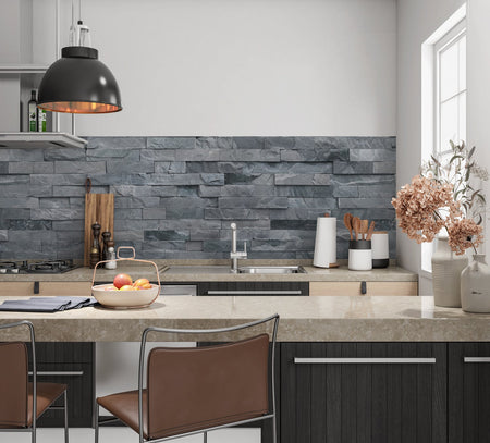 Küchenrückwand Steinoptik