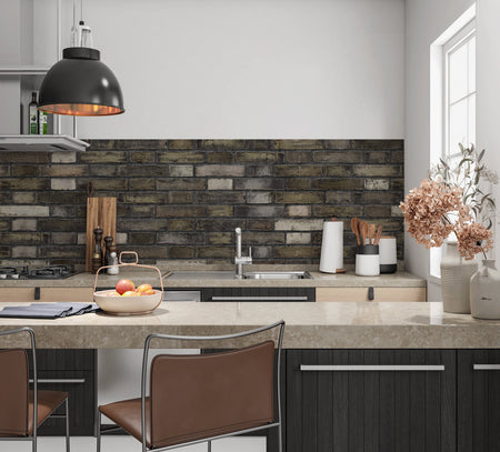Küchenrückwand Steinoptik