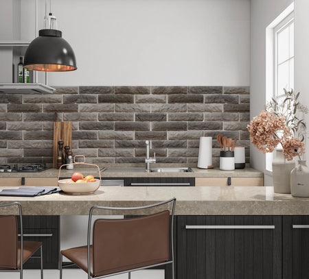 Küchenrückwand Steinoptik