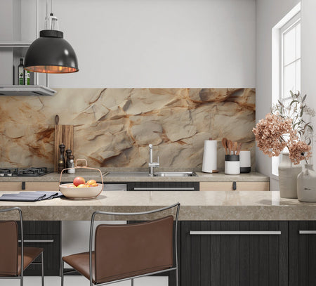 Küchenrückwand Steinoptik