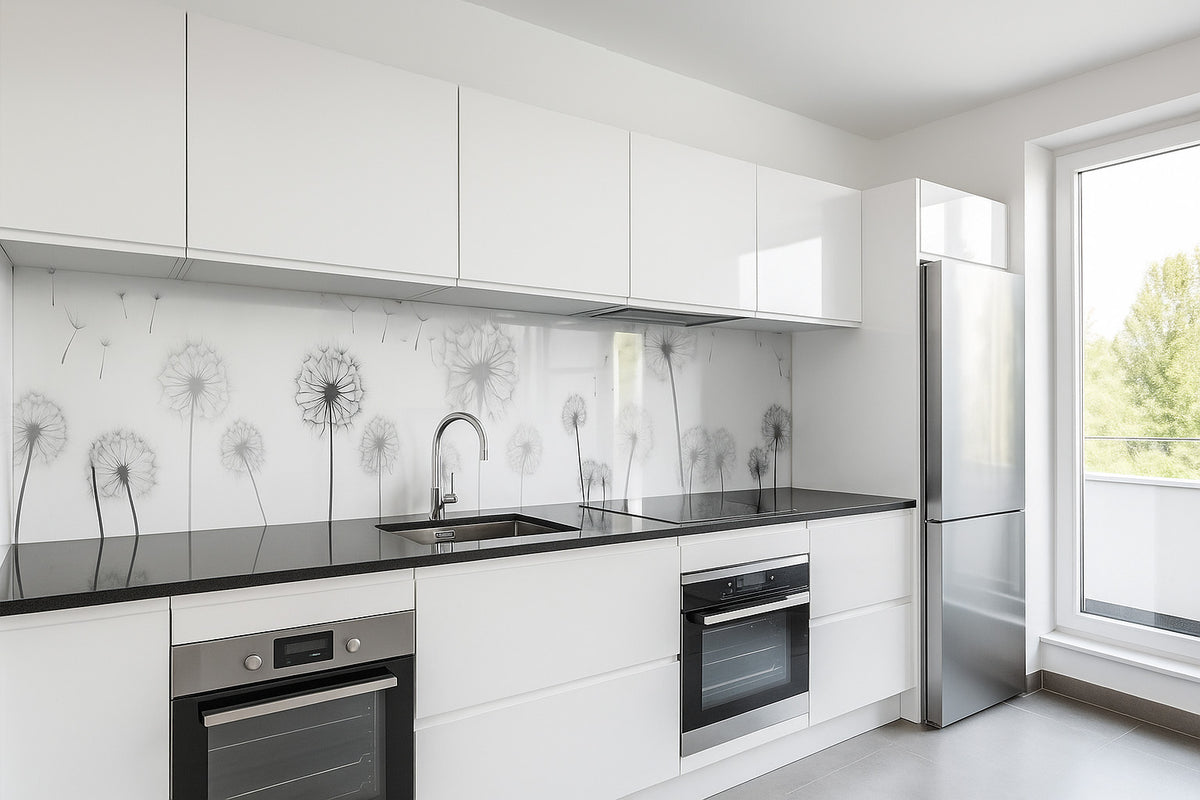 Küchenrückwand Pusteblume