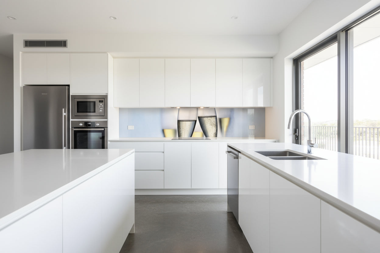 Küchenrückwand Sektgläser