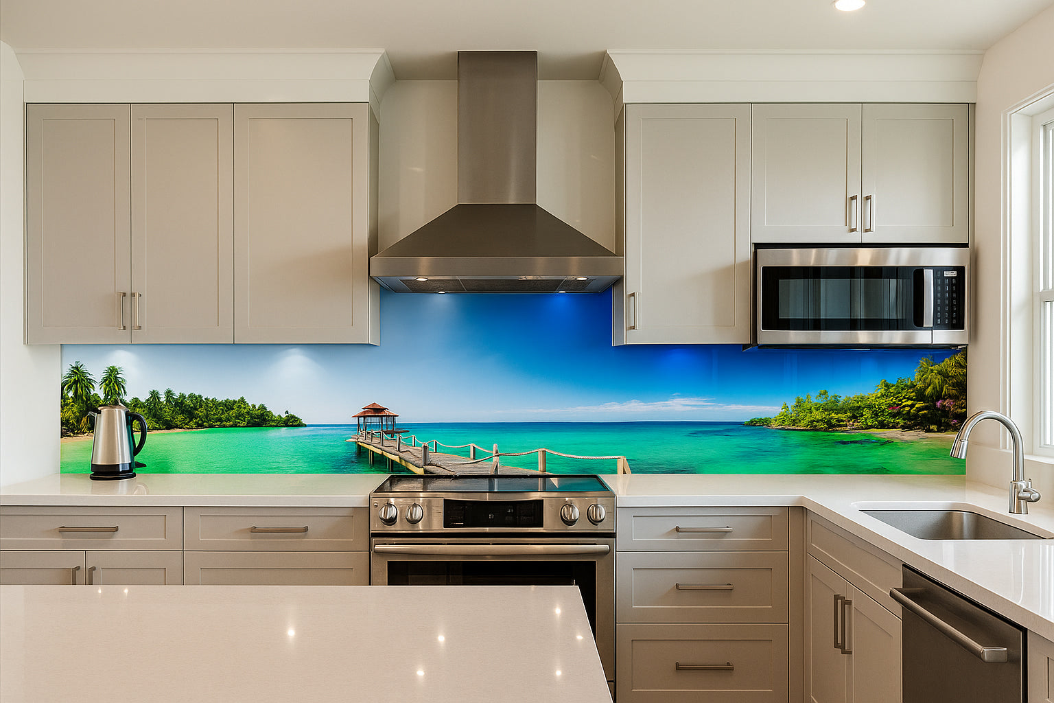 Küchenrückwand Strand & Meer