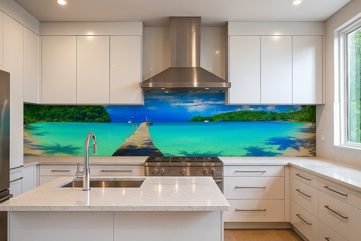 Küchenrückwand Strand & Meer