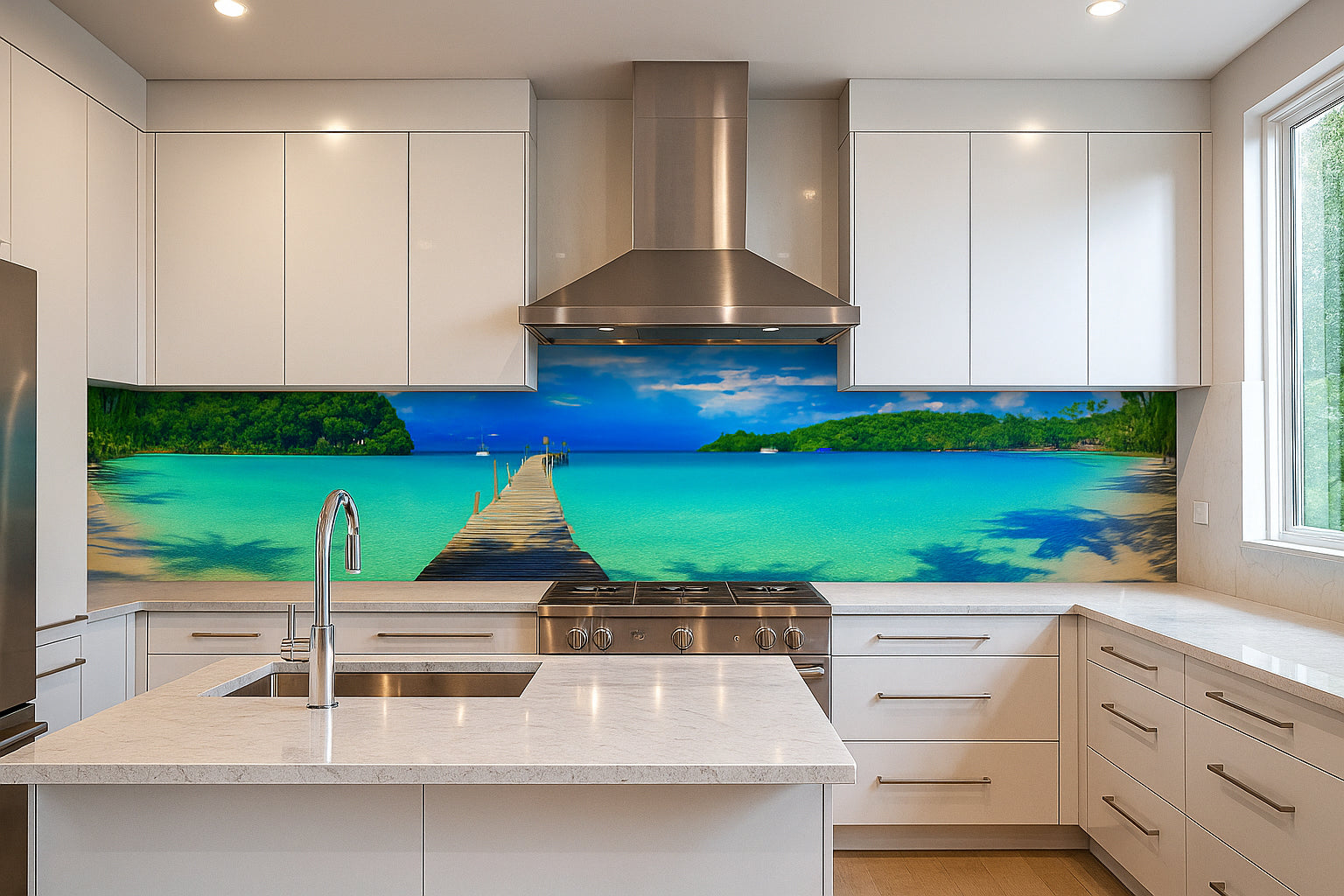 Küchenrückwand Strand & Meer