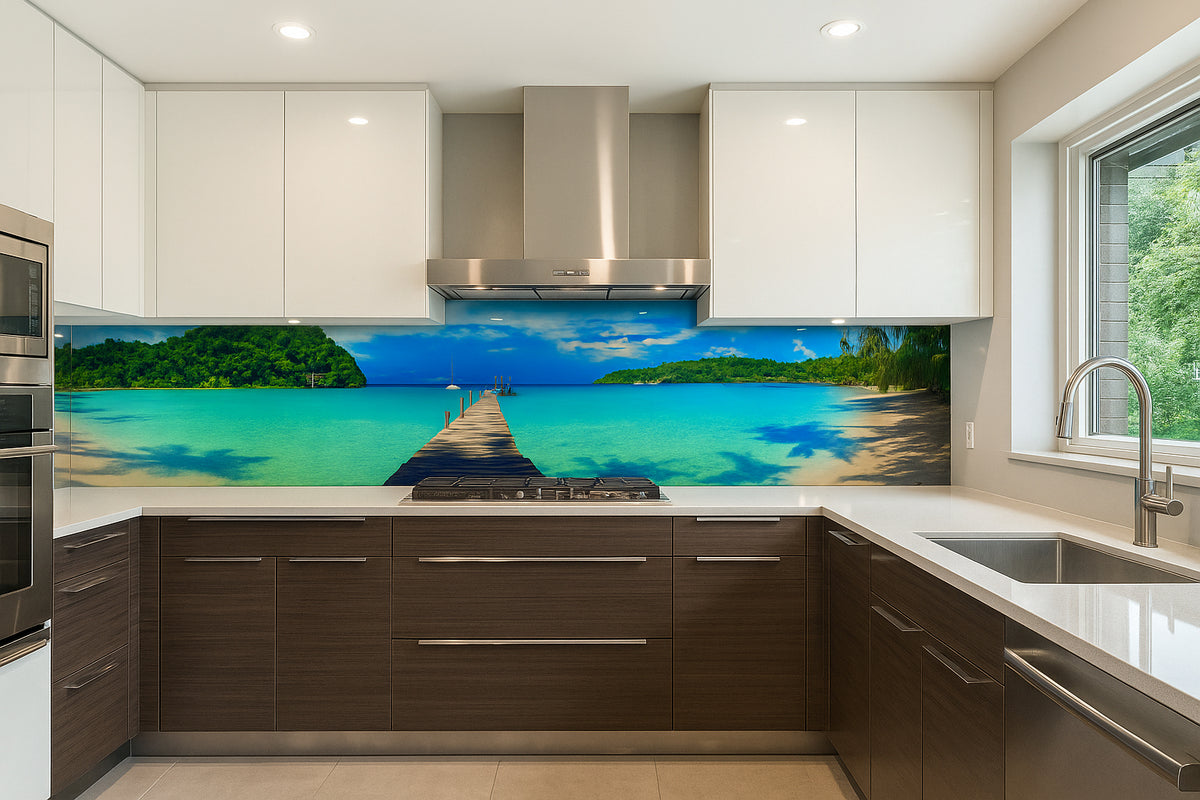 Küchenrückwand Strand & Meer