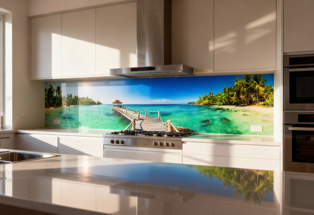 Küchenrückwand Strand & Meer