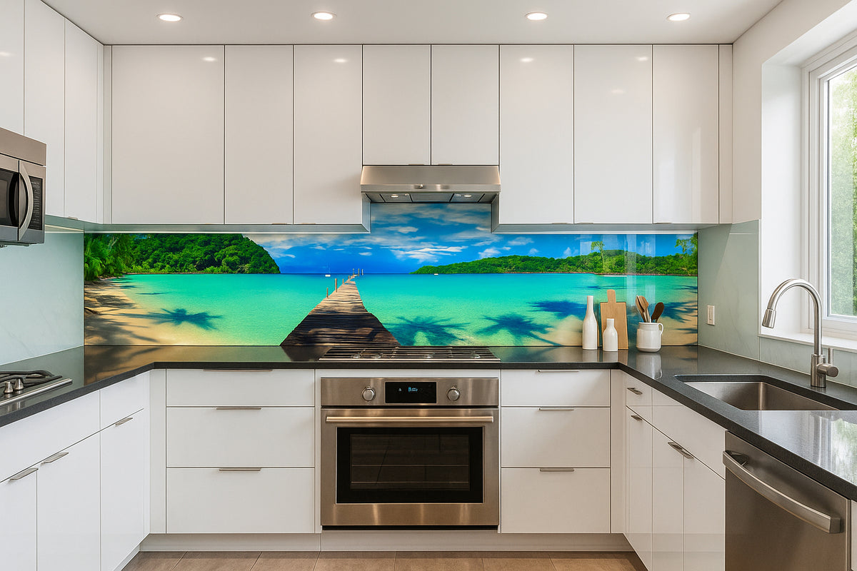 Küchenrückwand Strand & Meer
