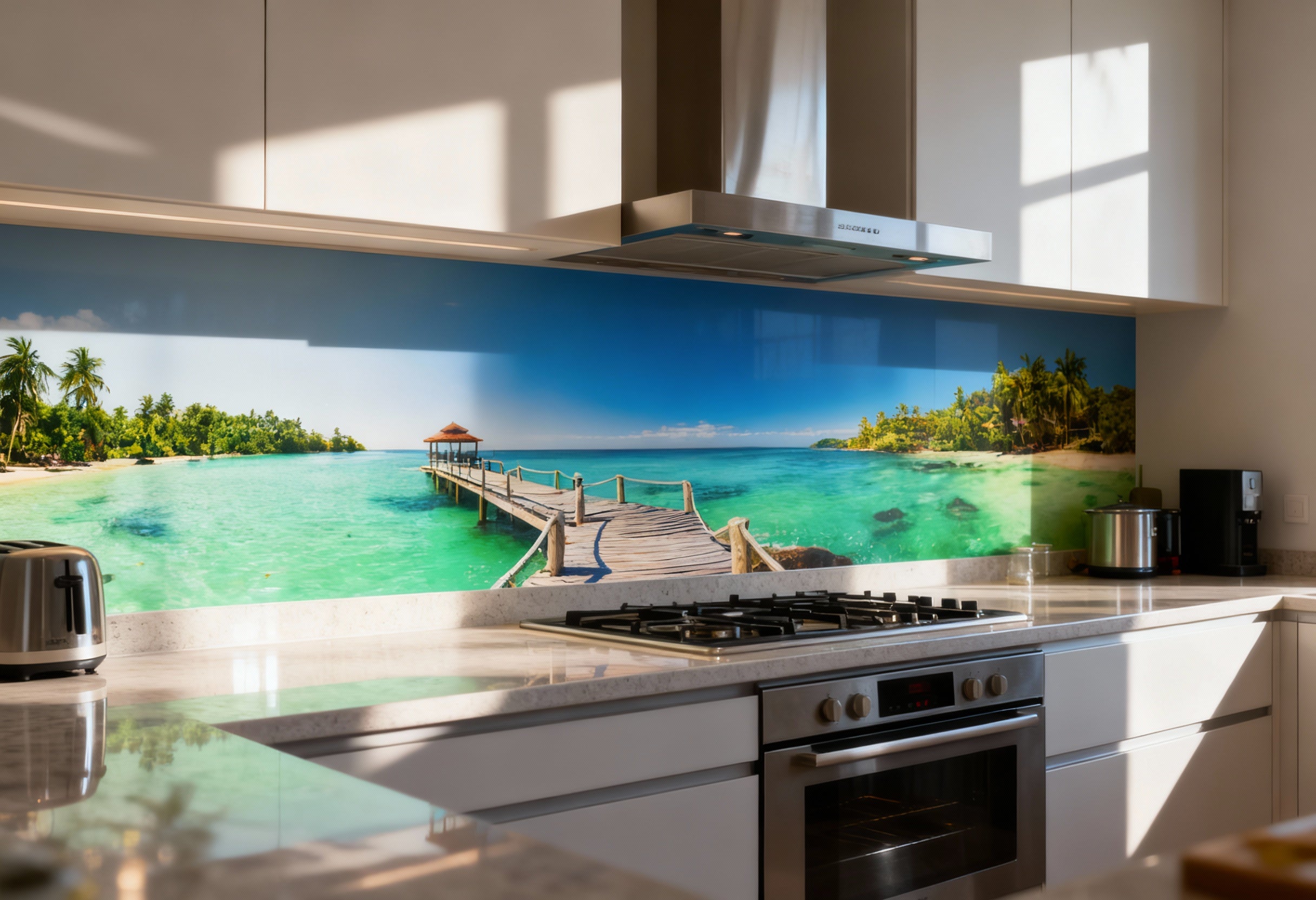 Küchenrückwand Strand & Meer