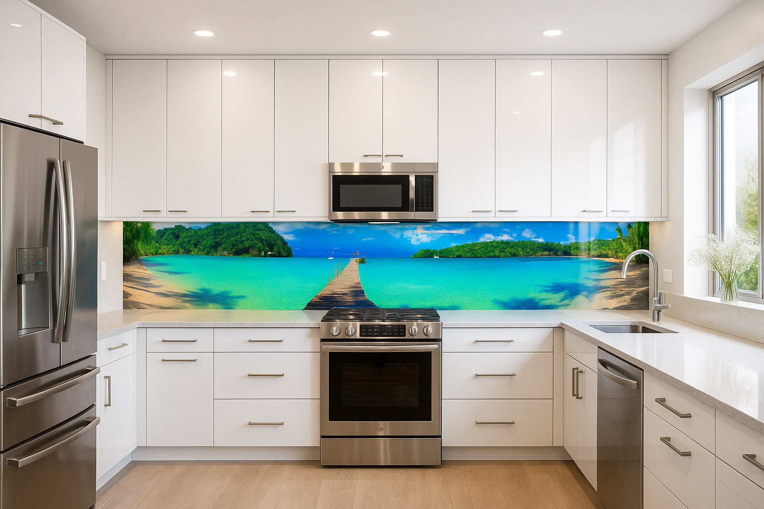 Küchenrückwand Strand & Meer