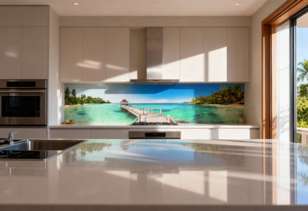 Küchenrückwand Strand & Meer