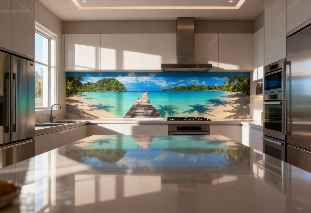 Küchenrückwand Strand & Meer