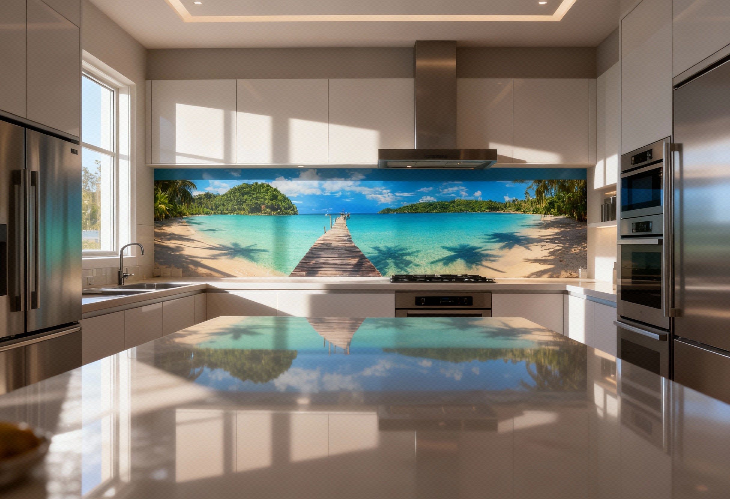 Küchenrückwand Strand & Meer