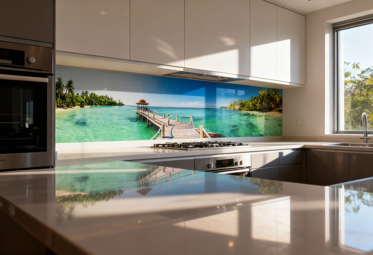 Küchenrückwand Strand & Meer