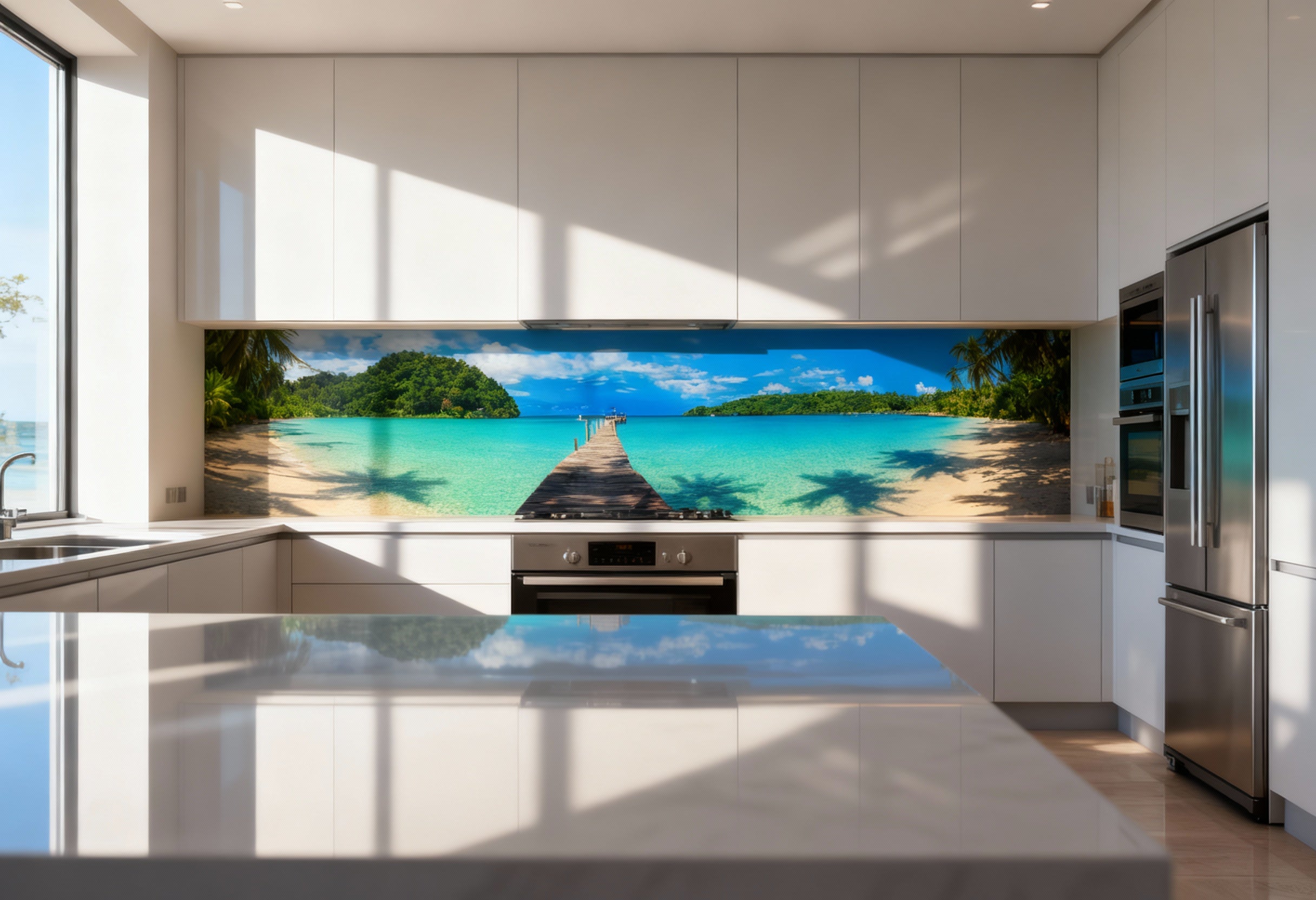 Küchenrückwand Strand & Meer