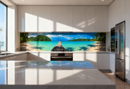 Küchenrückwand Strand & Meer