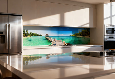 Küchenrückwand Strand & Meer
