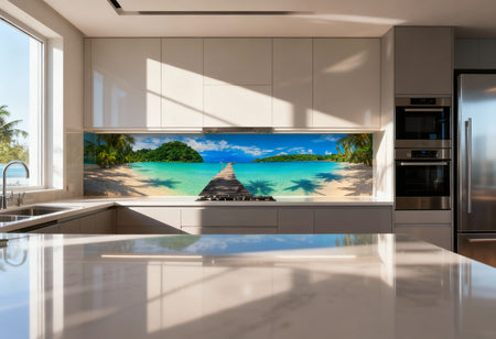 Küchenrückwand Strand & Meer