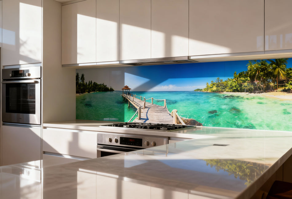 Küchenrückwand Strand & Meer