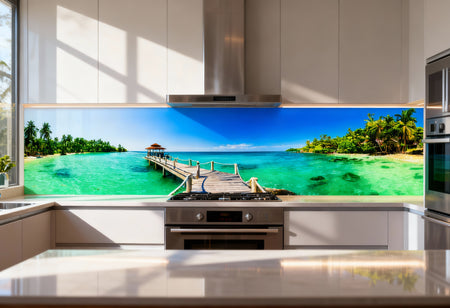 Küchenrückwand Strand & Meer