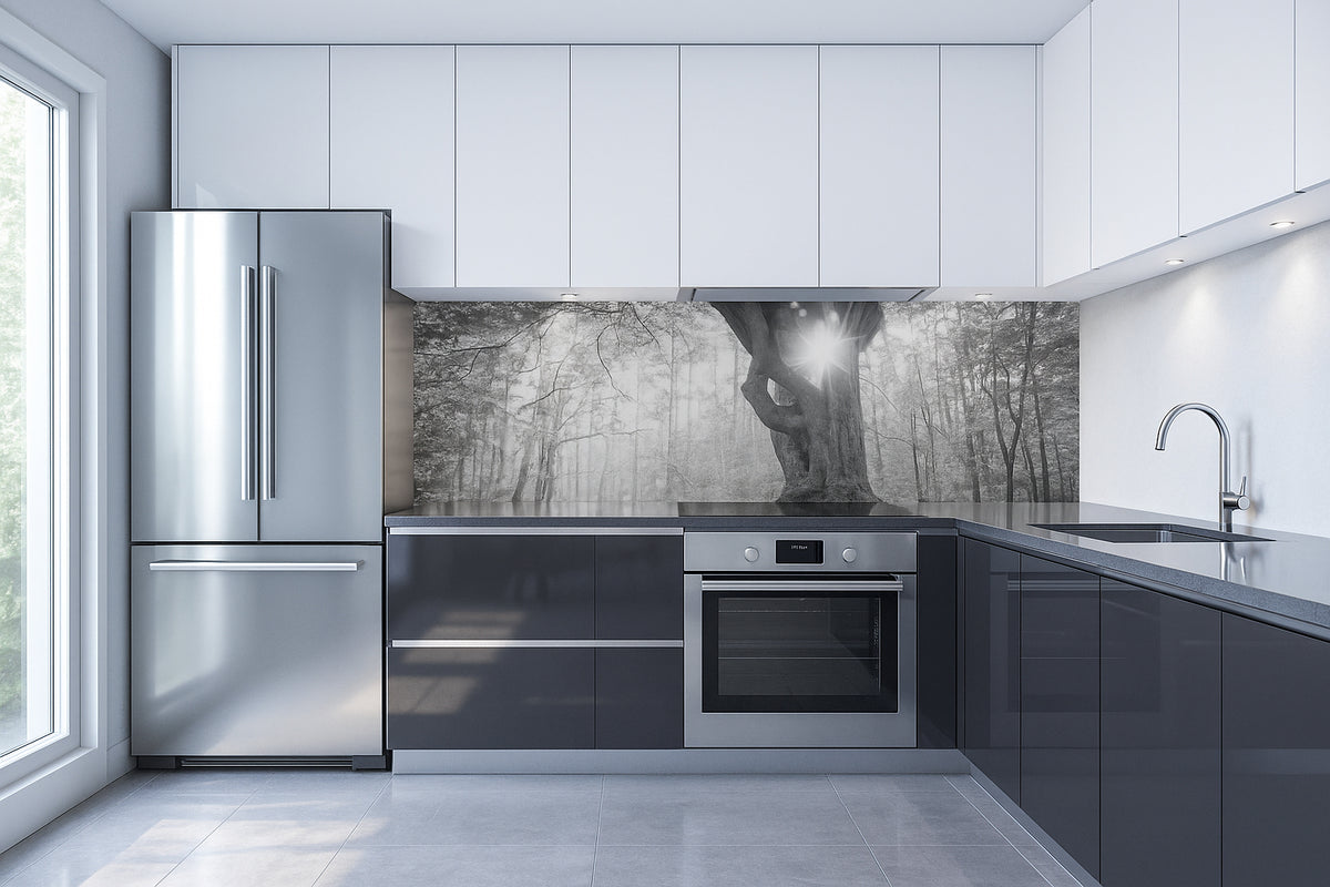 Küchenrückwand Wald