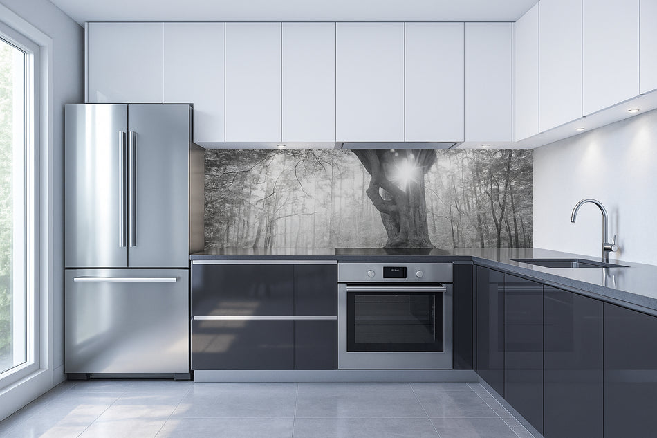 Küchenrückwand Wald