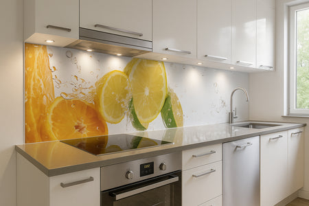 Küchenrückwand Zitrone & Orange