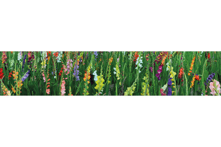 Küchenrückwand Bunte Blumen