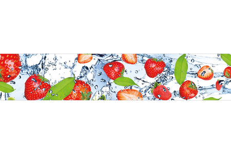 Küchenrückwand Erdbeeren Splash